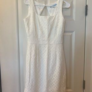Antonio Melani White Lace Dress (Size 4) NWT